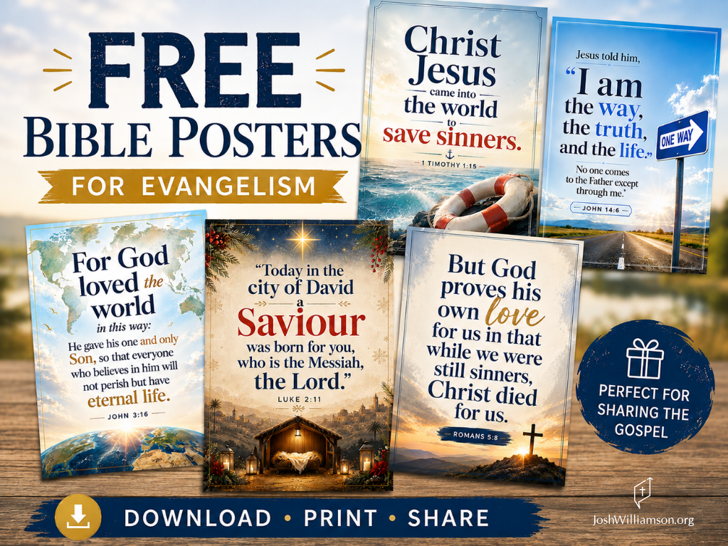 Free Bible Verse Posters!