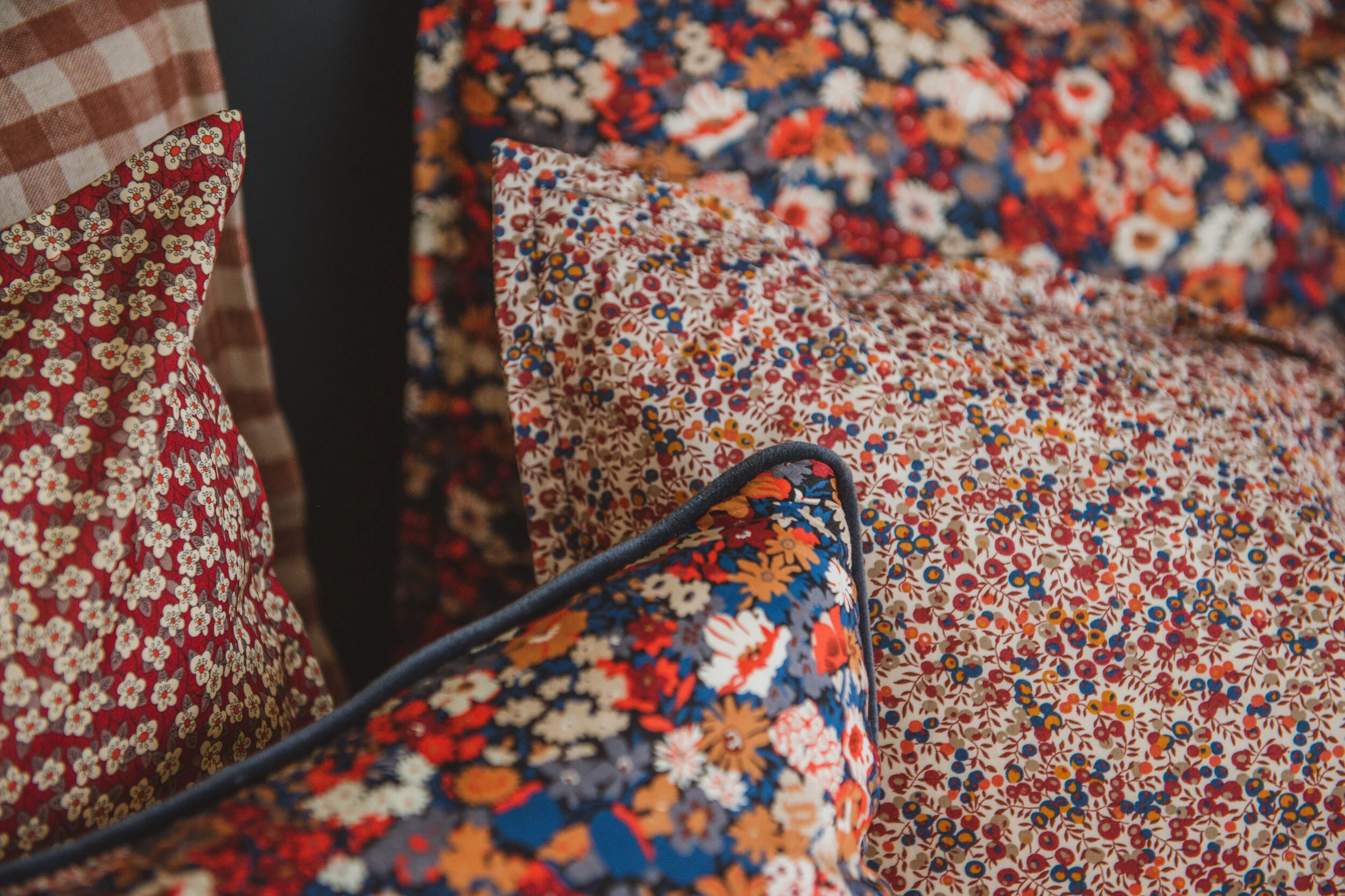 Liberty print bedding
