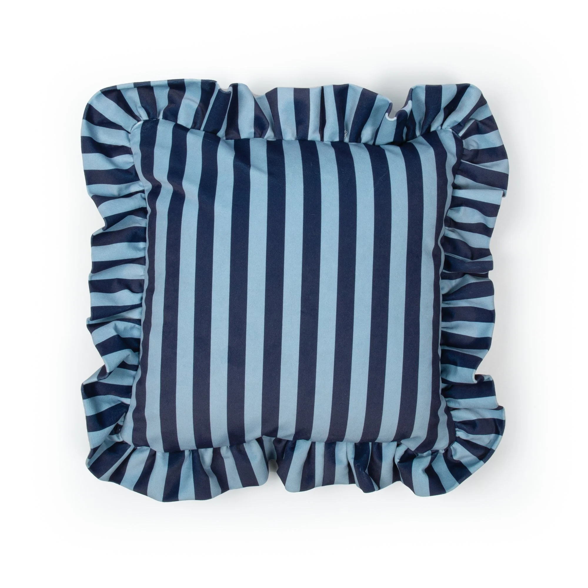 Velvet Ruffle Cushion - Louis