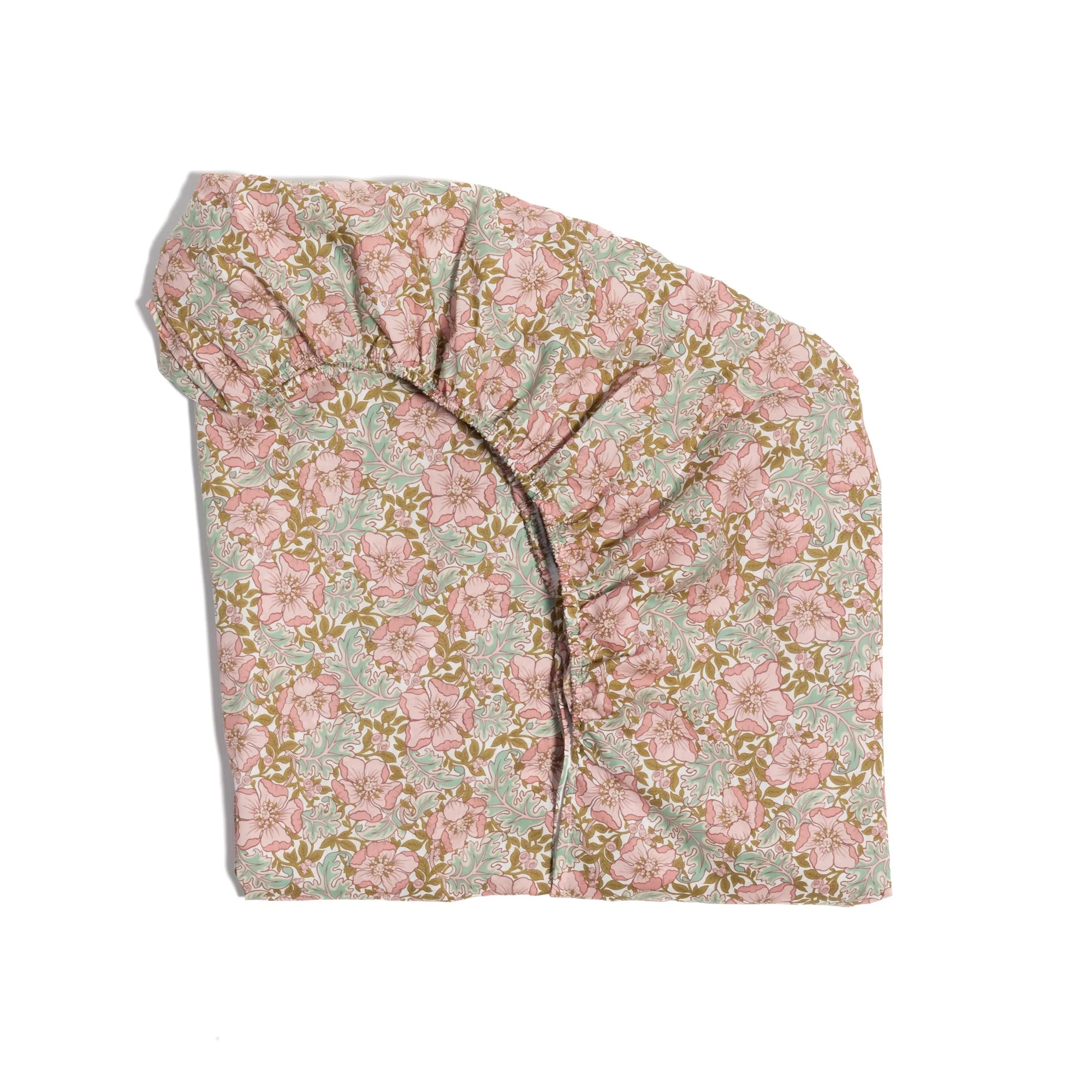 Fitted Sheet made with Liberty Fabric 'Millie Francesca'