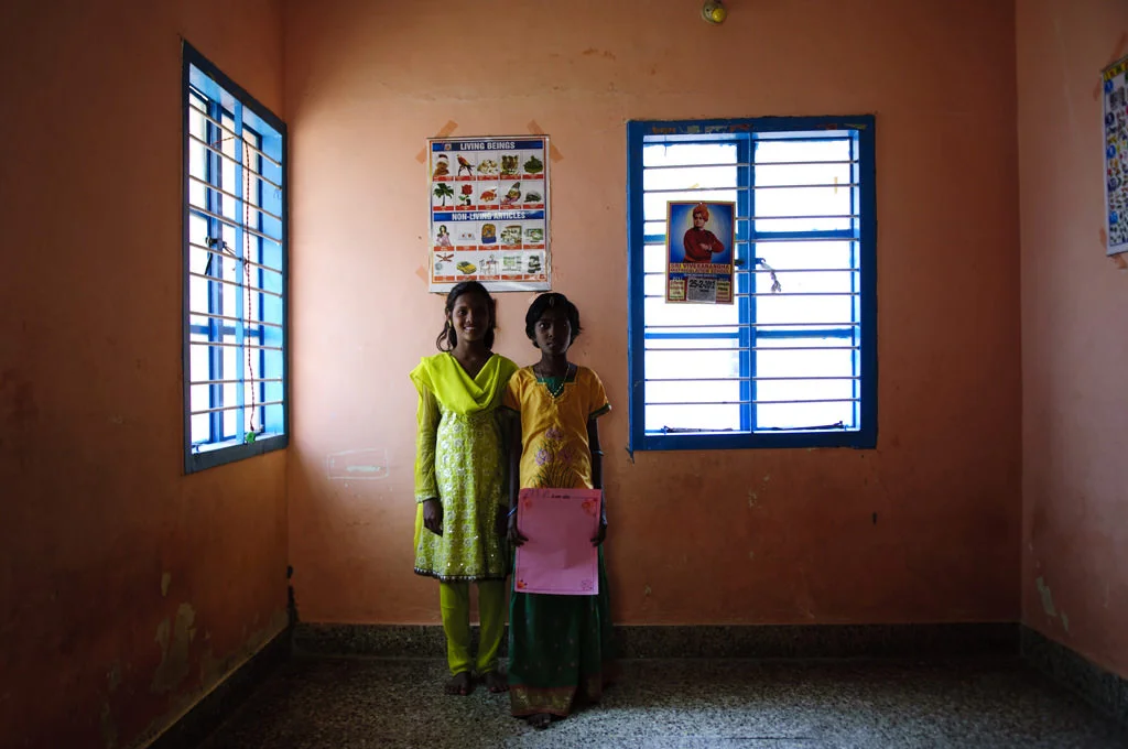 (207) 2 girls standing in a room,Tiruvannamalai, india.jpg