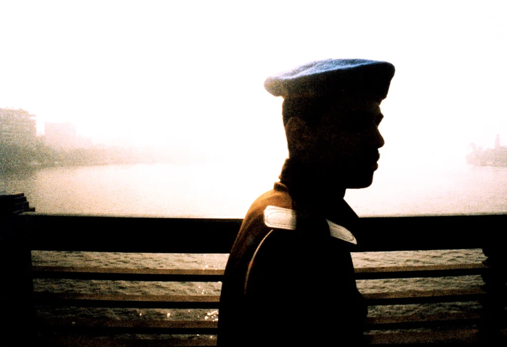 (10) a soldier at a bridge, cairo50x70.jpg