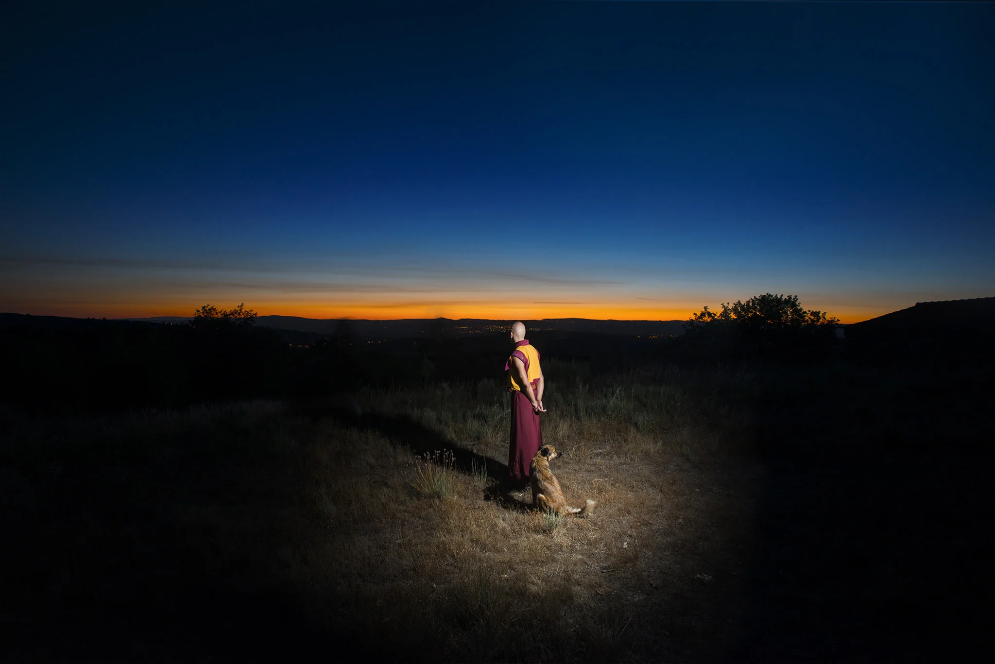 (239) a monk with a dog, serra da estrella, portugal.jpg