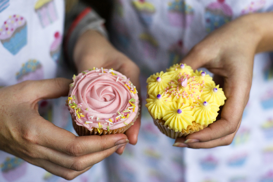 rose cupcakes