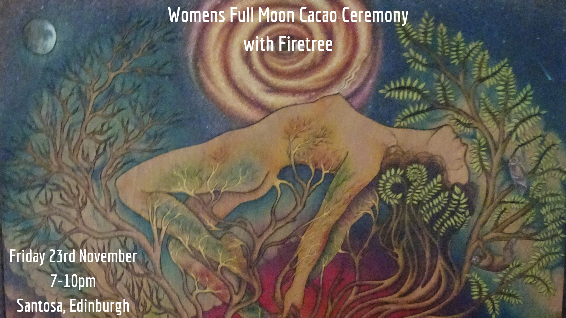 Womens Full Moon Cacao Ceremony