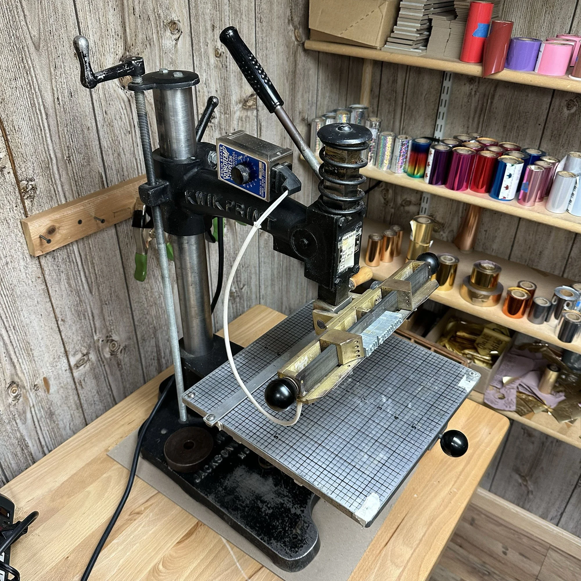 Foil Stamping — C & H Custom Bookbinding