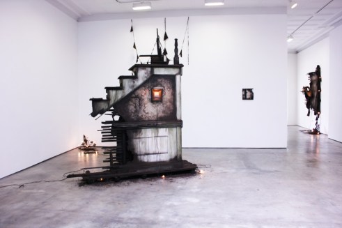 Installation view, Backwater Blues , Get This! Gallery, August 26-October 5, 2013, photo by Gyun Hur, courtesy Drew Conrad and Get This! Gallery, Atlanta.