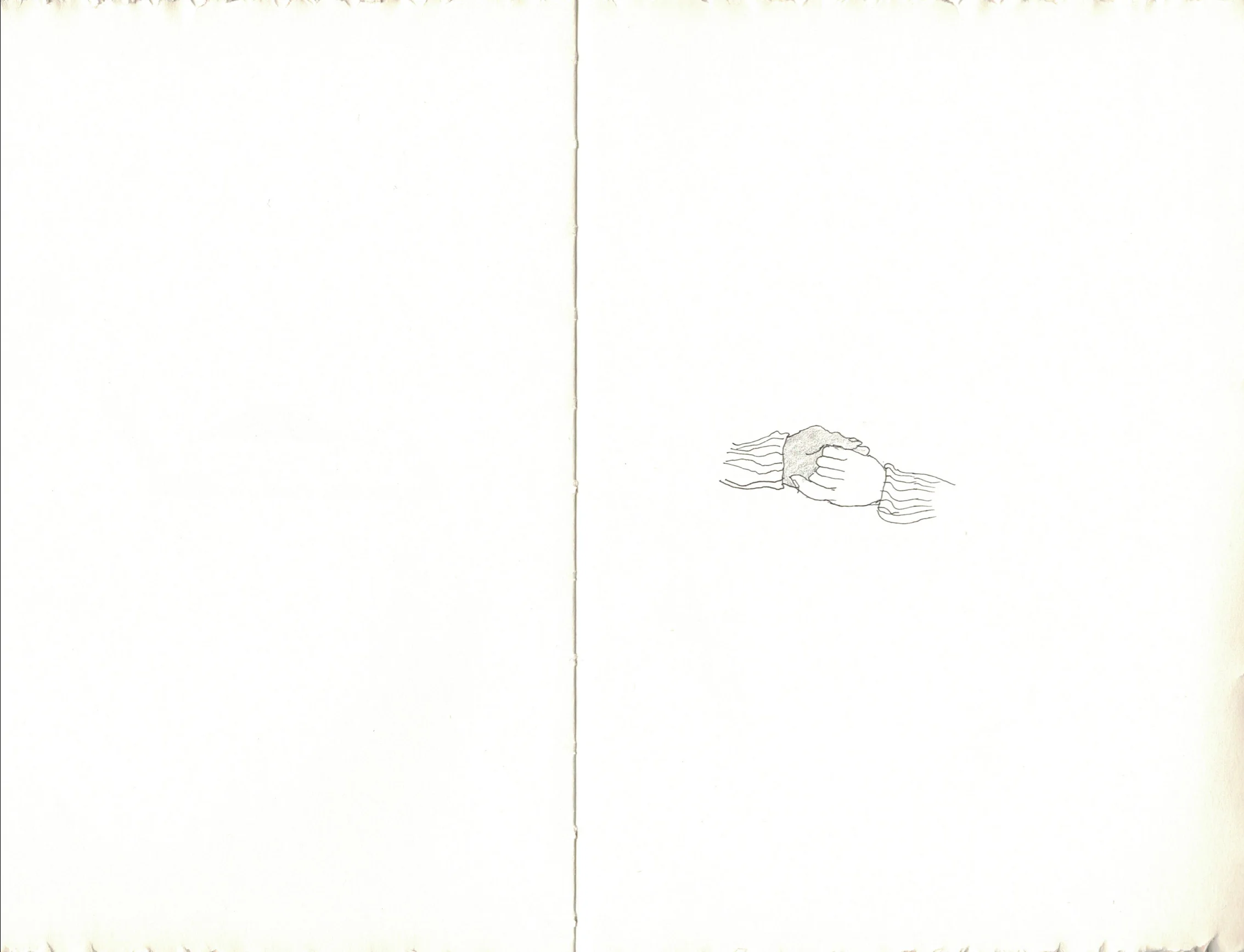 Untitled , pen on paper, 8.5” x 12” (2018)