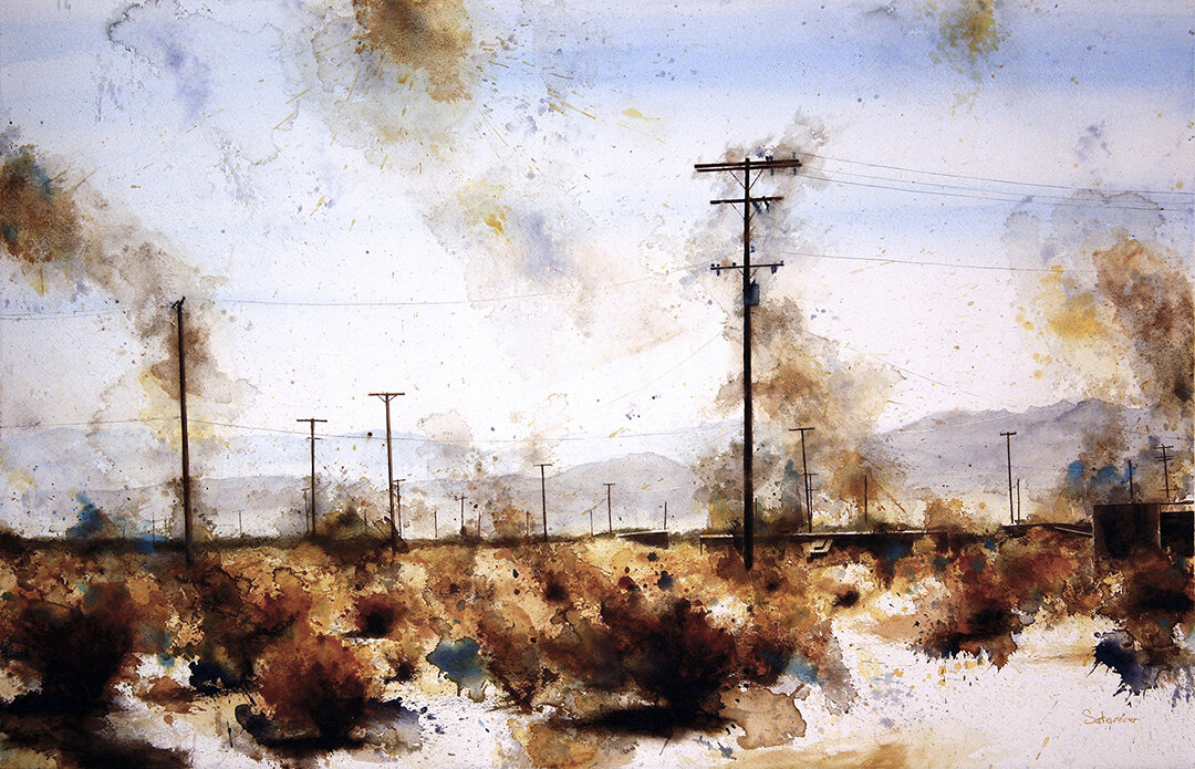 Telephone Poles, Joshua Tree   (#85)