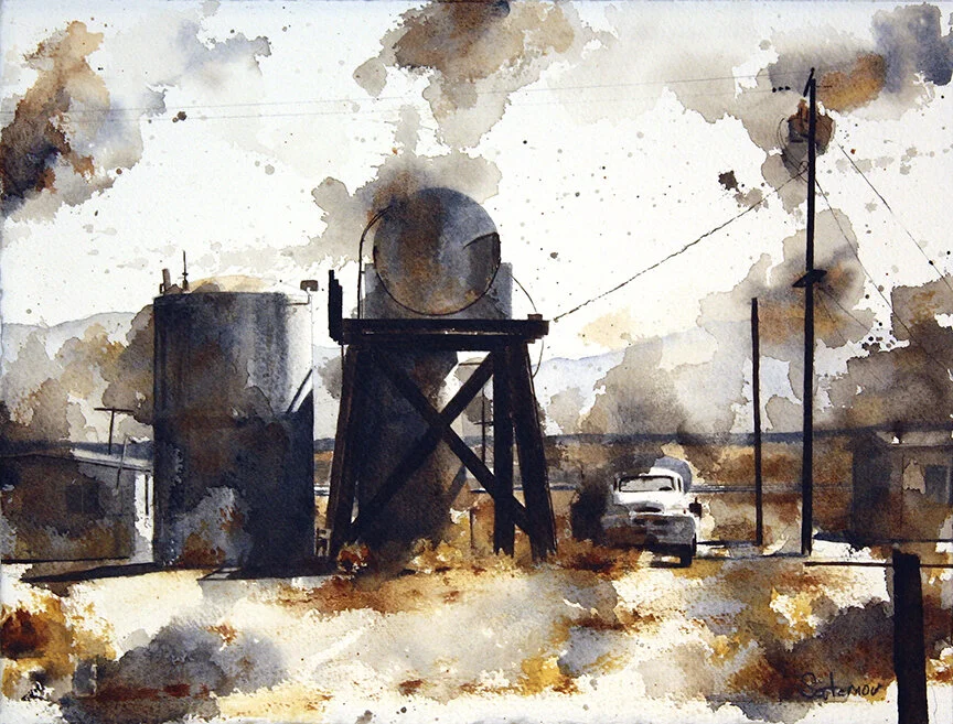 Amboy Tanks II (study)   (#82)