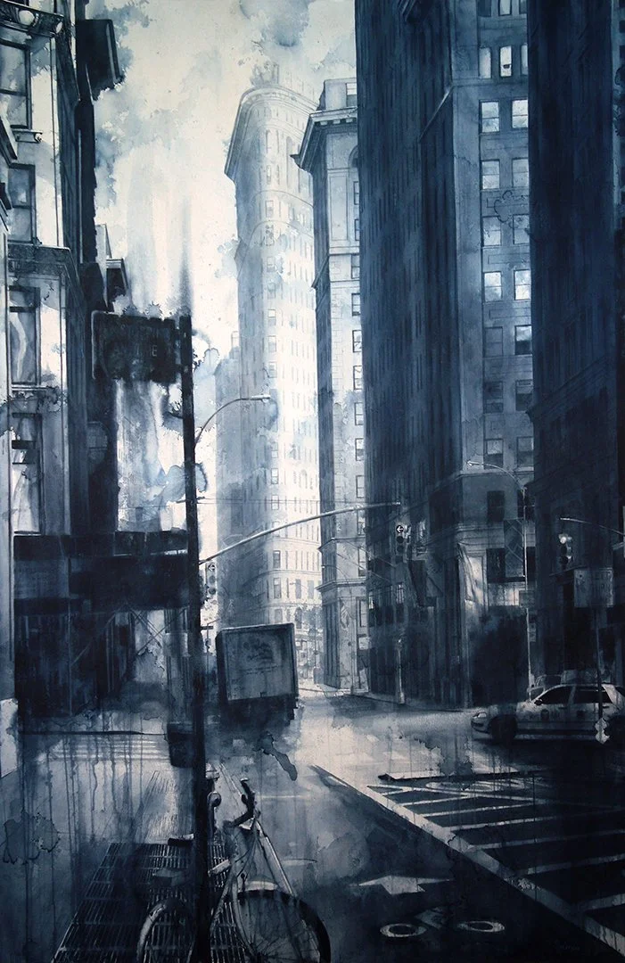 Broadway to the Flatiron Building