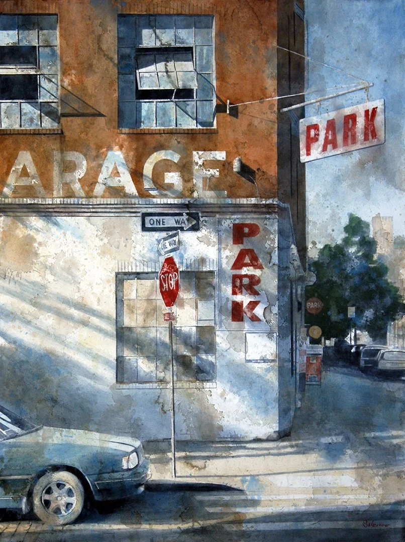 Greenwich Village Garage   (738 Perry & Greenwich Sts)
