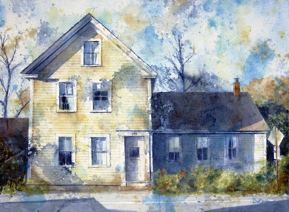  222 Bradford St., Provincetown PAAM demo 11.25x15" 2025