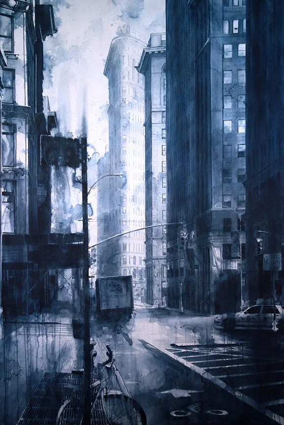 Broadway to the Flatiron Building