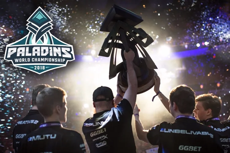 Hi-Rez Expo esports championship floor produced by StriKing
