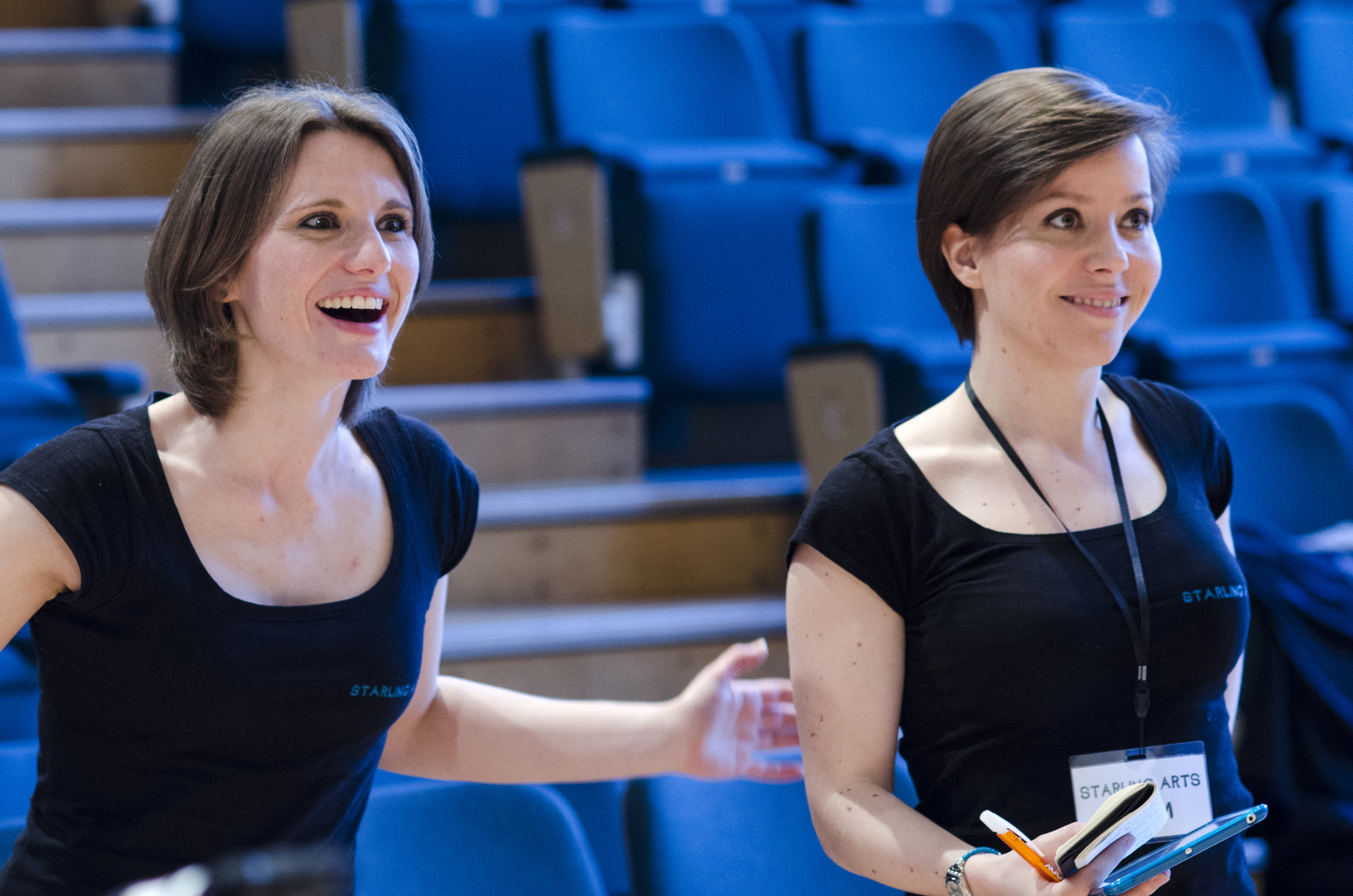 STARLING SISTERS: ANNA & EMILY can't do it alone. PHOTO: REBECCA PITT