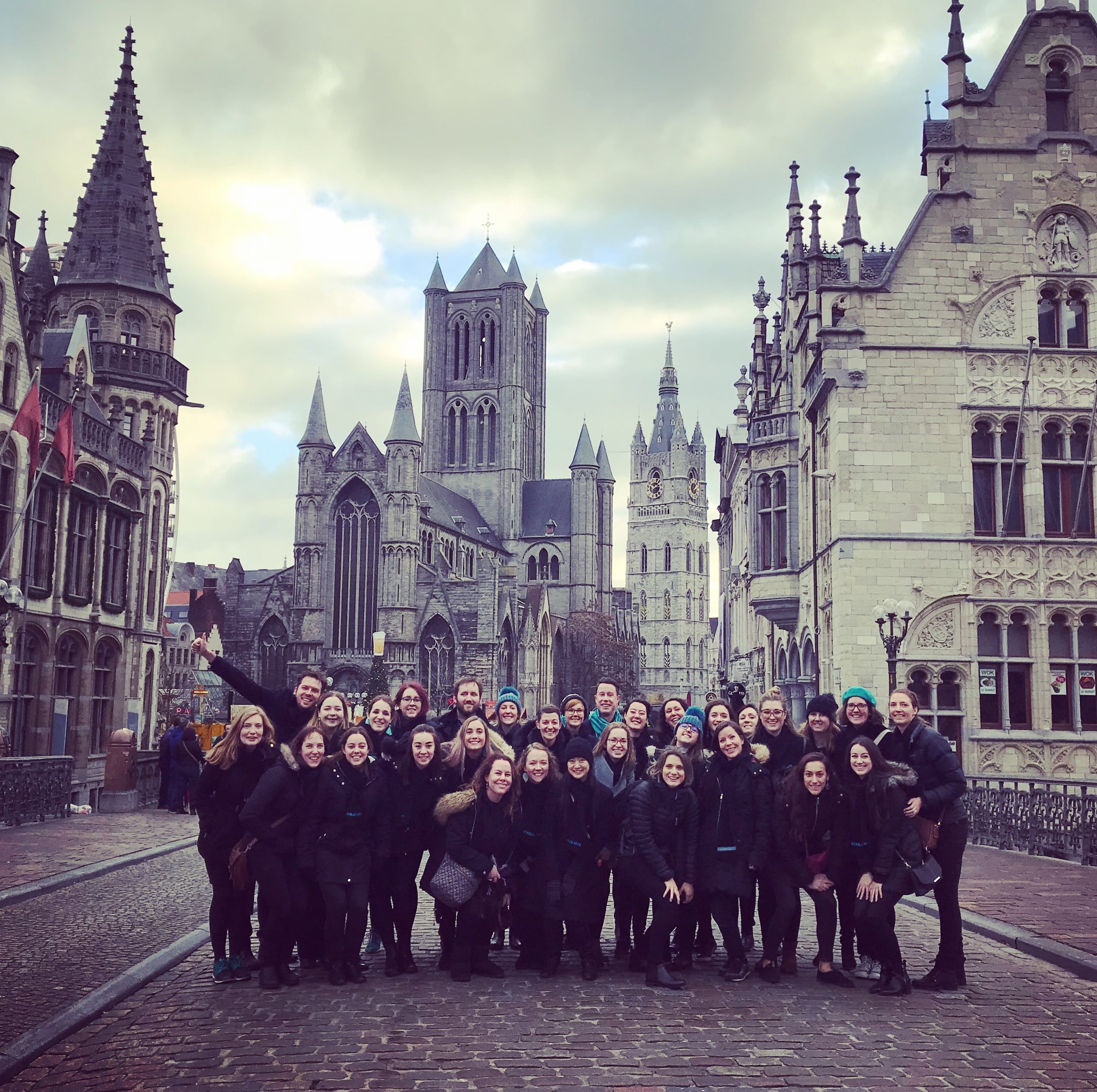 Starling Arts Choirs in sing in Ghent 