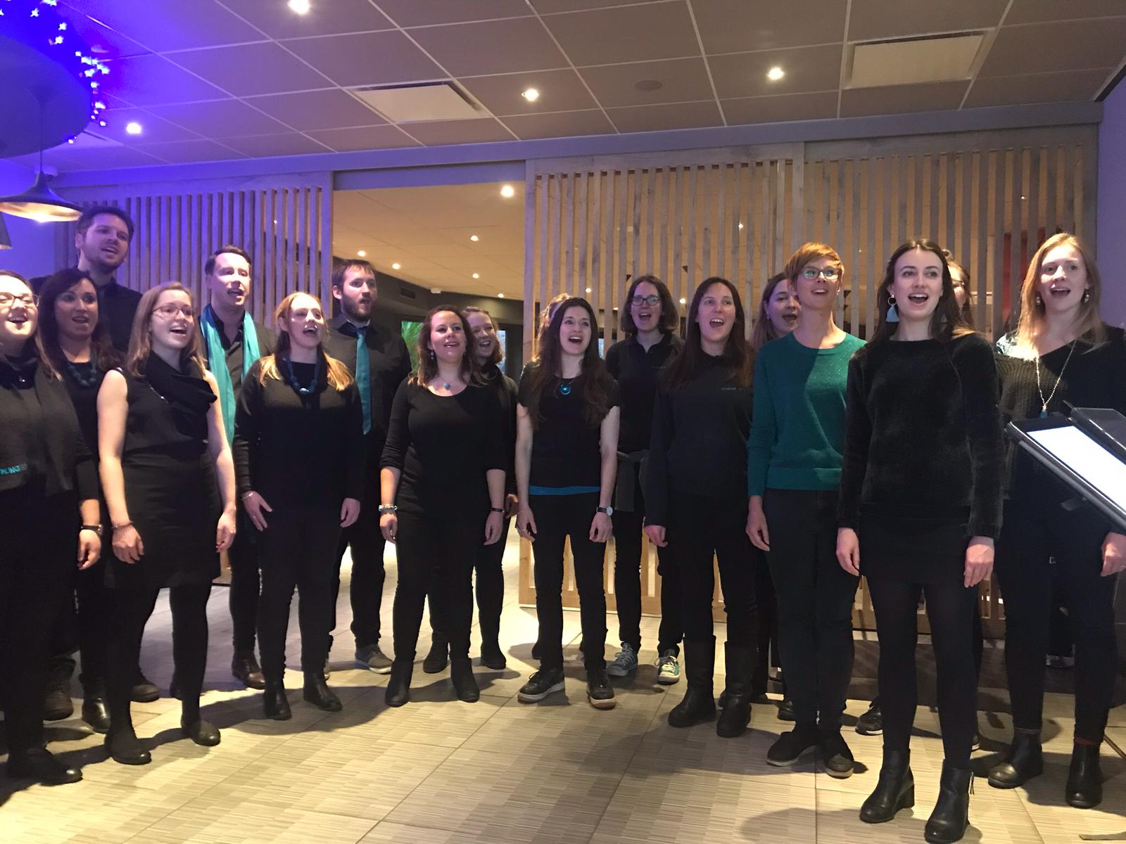 Starling Arts singers perform in Ghent 