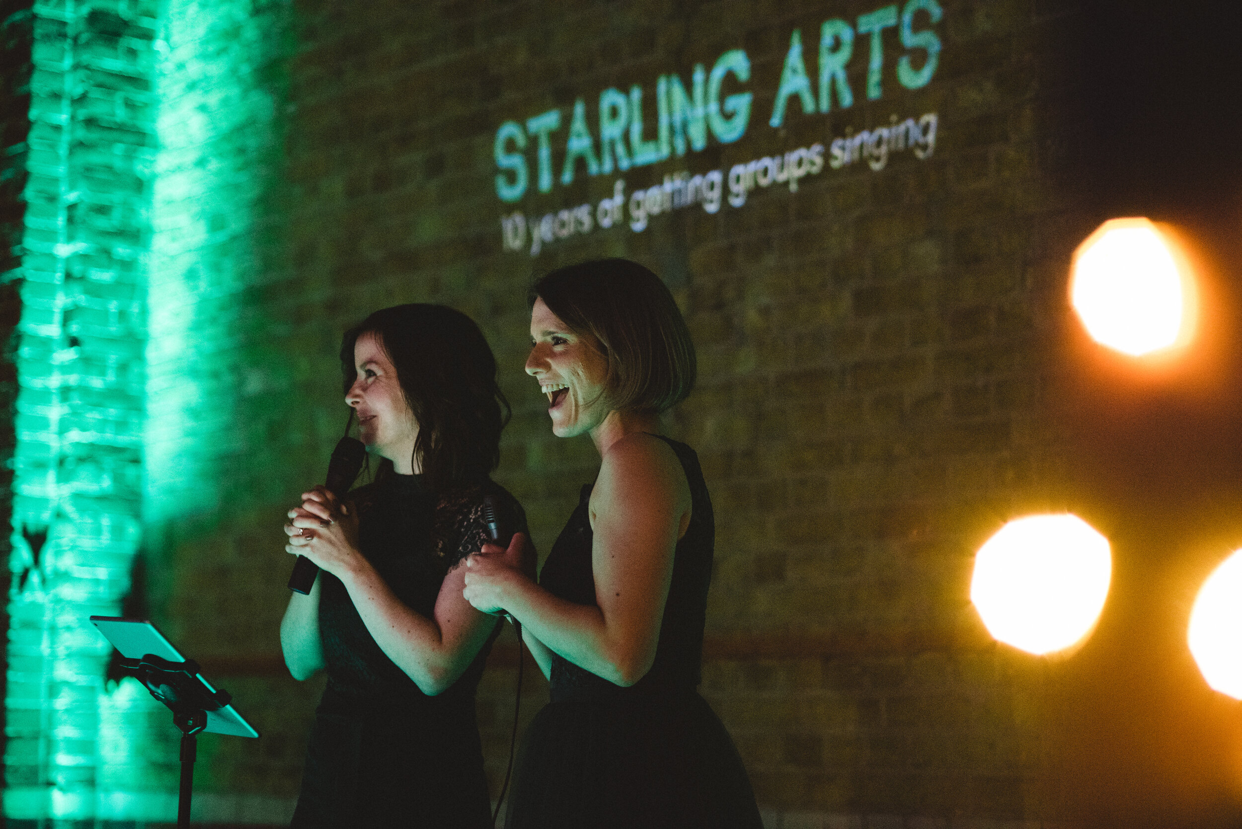 Starling Arts co-directors Anna Shields and Emily Garsin. Photo by Alice the Camera 