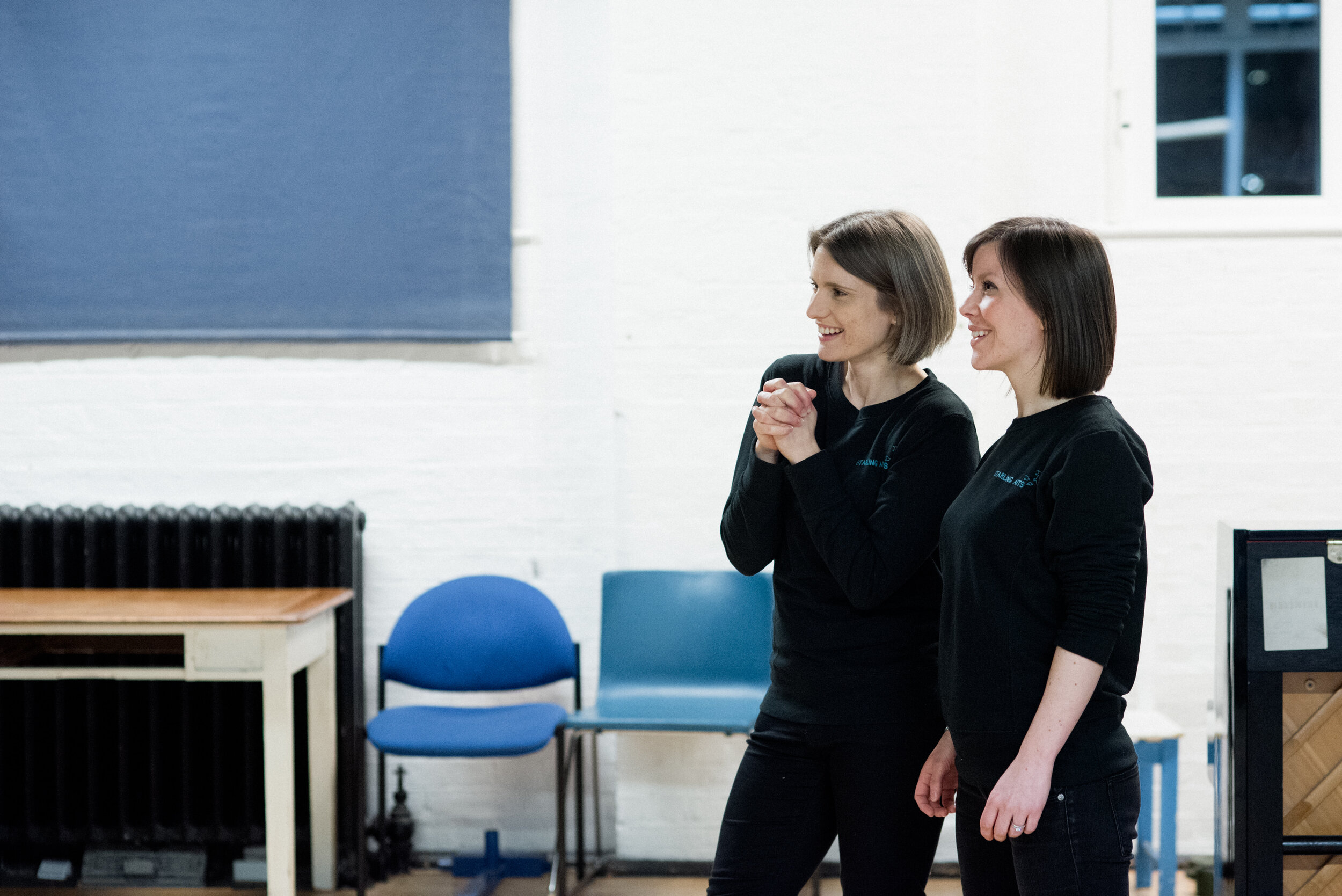 Anna Shields and Emily Garsin specialise in group singing for wellbeing. Photo by Alice the Camera 