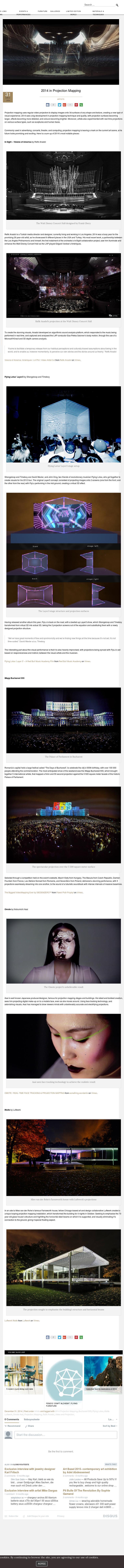 2014 in Projection Mapping