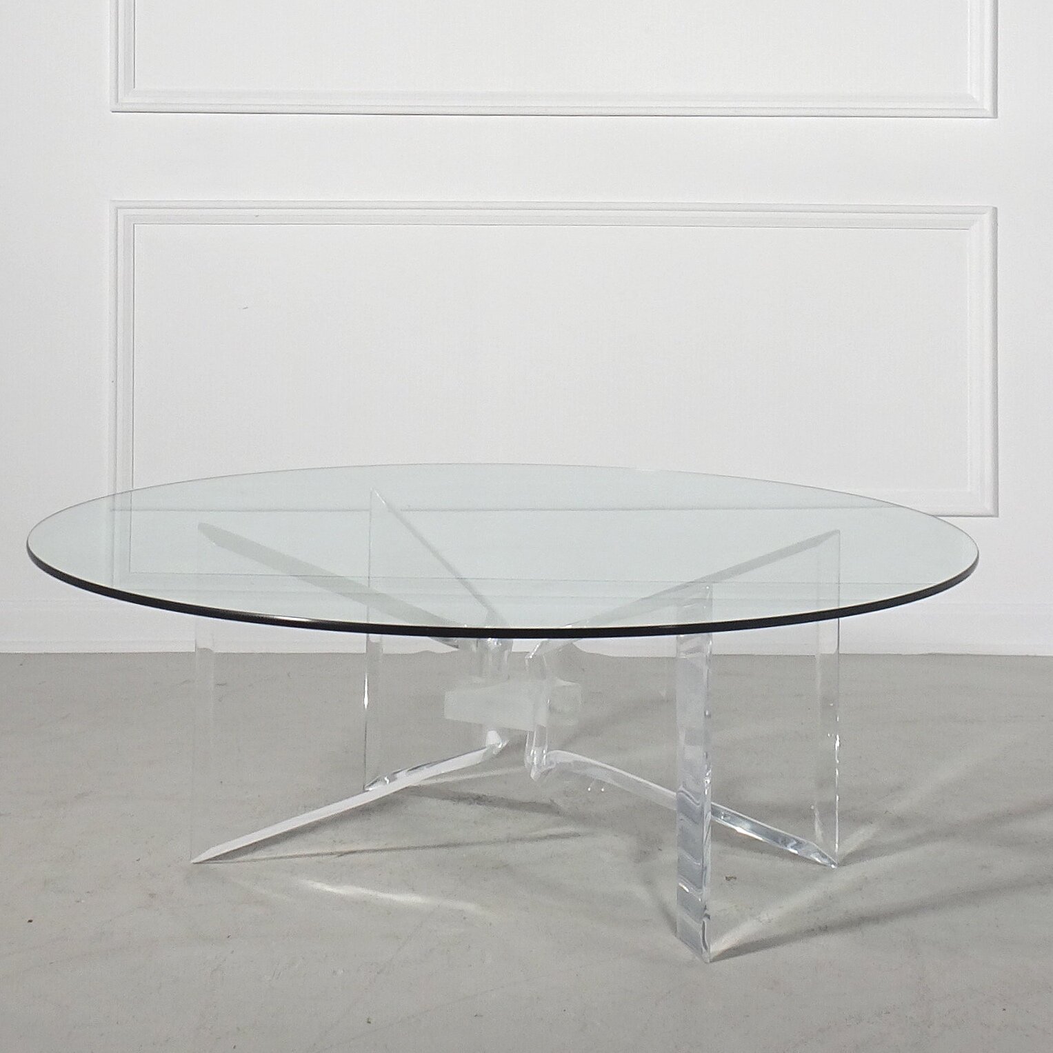 70's Lucite Butterfly Table — Casa Boheme