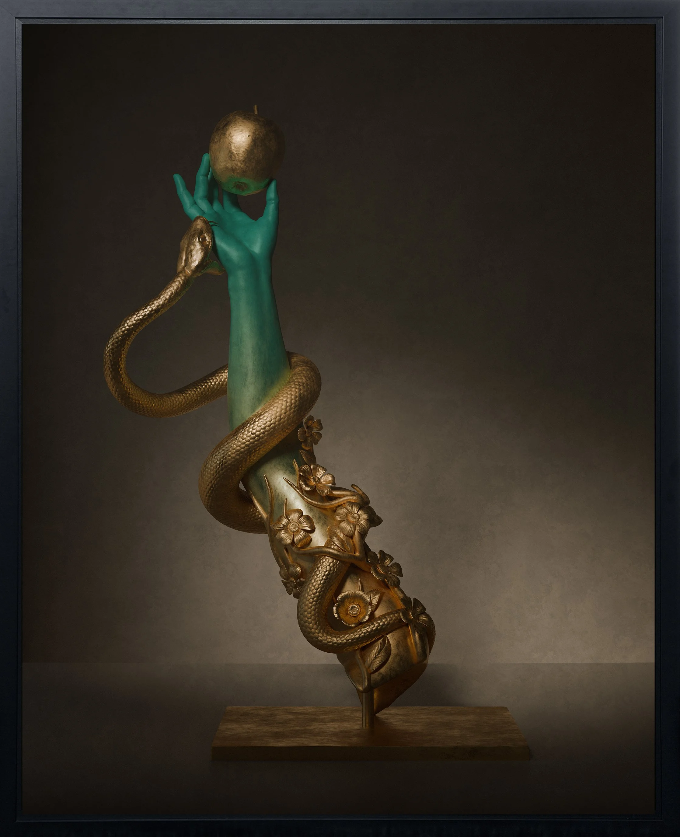 Perseverance - Teal & Gold