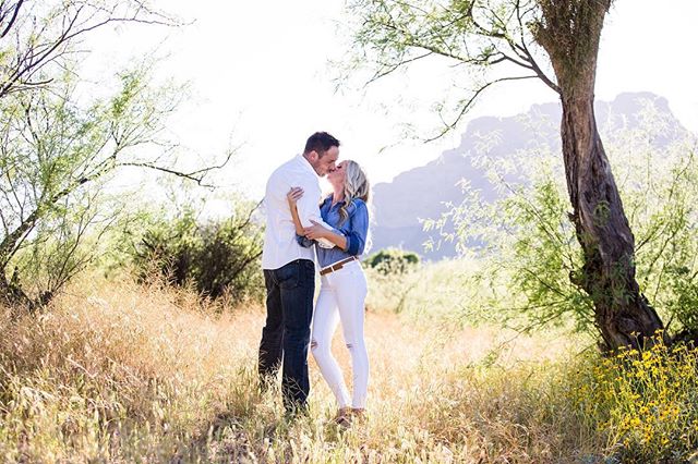 This couple is glowing! A gorgeous couple and the Arizona desert sure make for a great session! 
#aboutlove #aboutlovestudio #engaged #engagementsession #weddingphotography #bridetobe #weddingplanning #engagementring #futuremrs #engagementphotos #eng