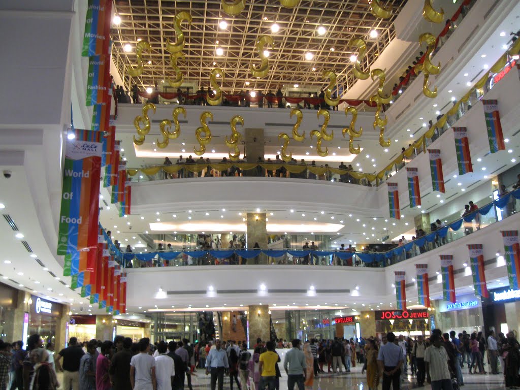 Lulu International shopping mall in Kochi.