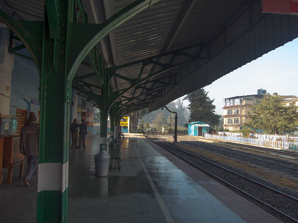 Another view of the Ooty station.