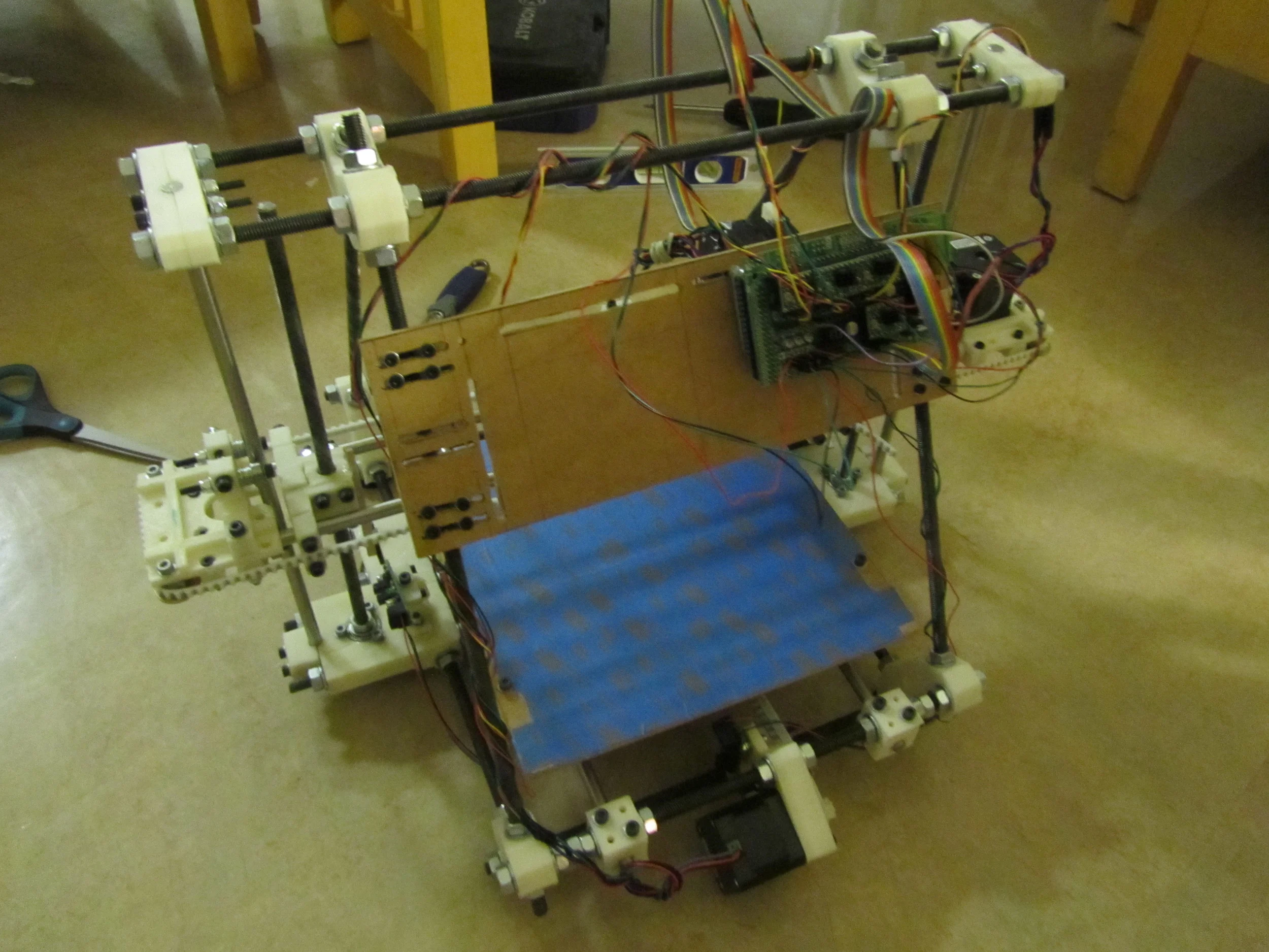 The finished printer