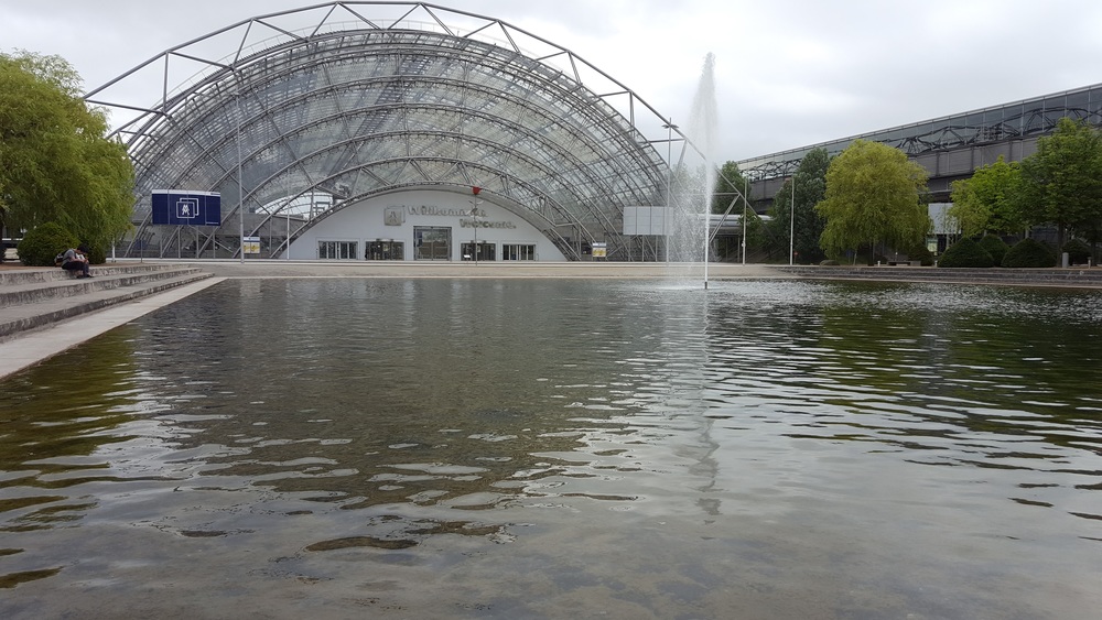 The venue: Leipzig-Messe