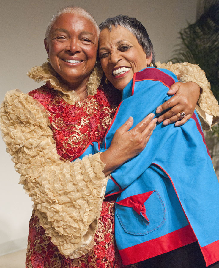 Camilla Cosby with Johnnetta B. Cole