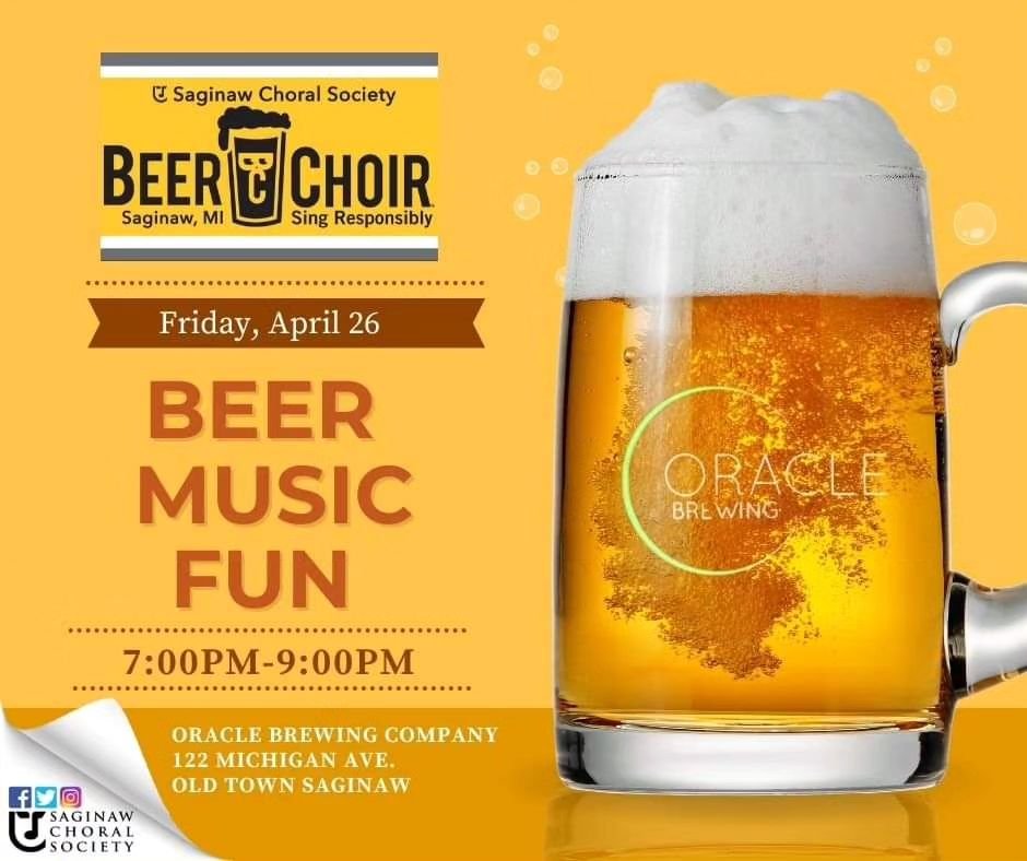 Come join us this Friday for Beer Choir, from 7-9pm 🎶 🍻 🎵 🍻