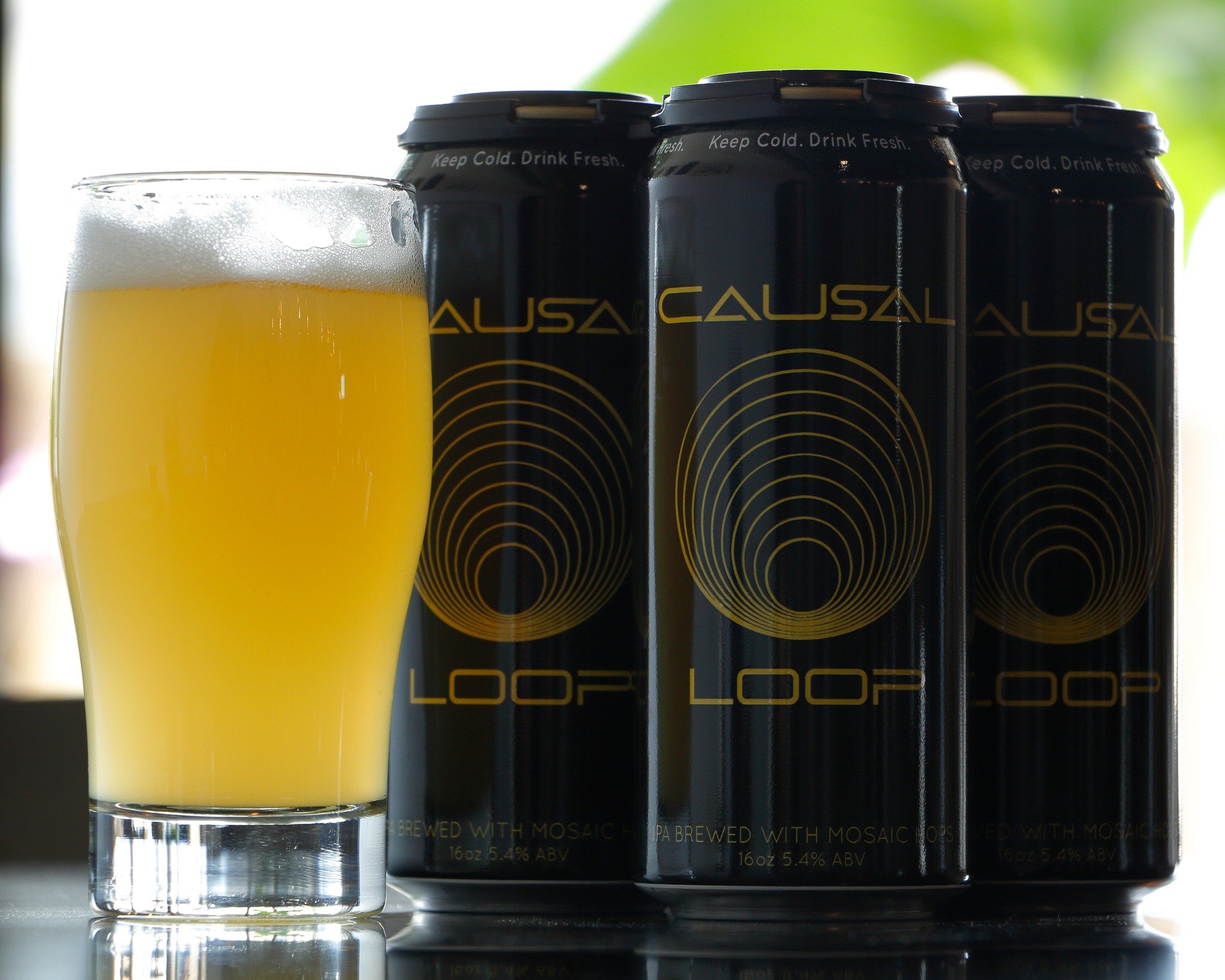 Causal is back on tap and canned up with some new packaging just waiting to go home with you!