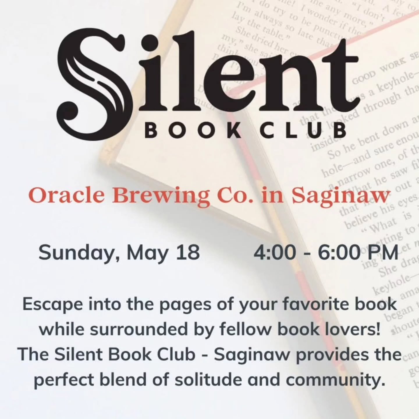 This Sunday with @sbcsaginaw 📚 🍺 🍷 📚