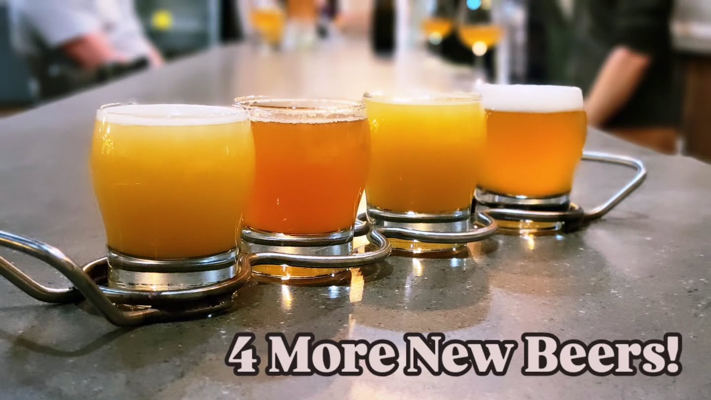 🥭 Peach Mango Causal Loop 6% (Pub Only)
🔥 Spicy Michelada 4.8% (Pub Only)
🍈 Southern Passion Causal Loop 6% (Pub Only)
🫐 Black Currant Blonde Ale 4.8% (Pub Only)

All of these are small batches. Enjoy them before they're gone!