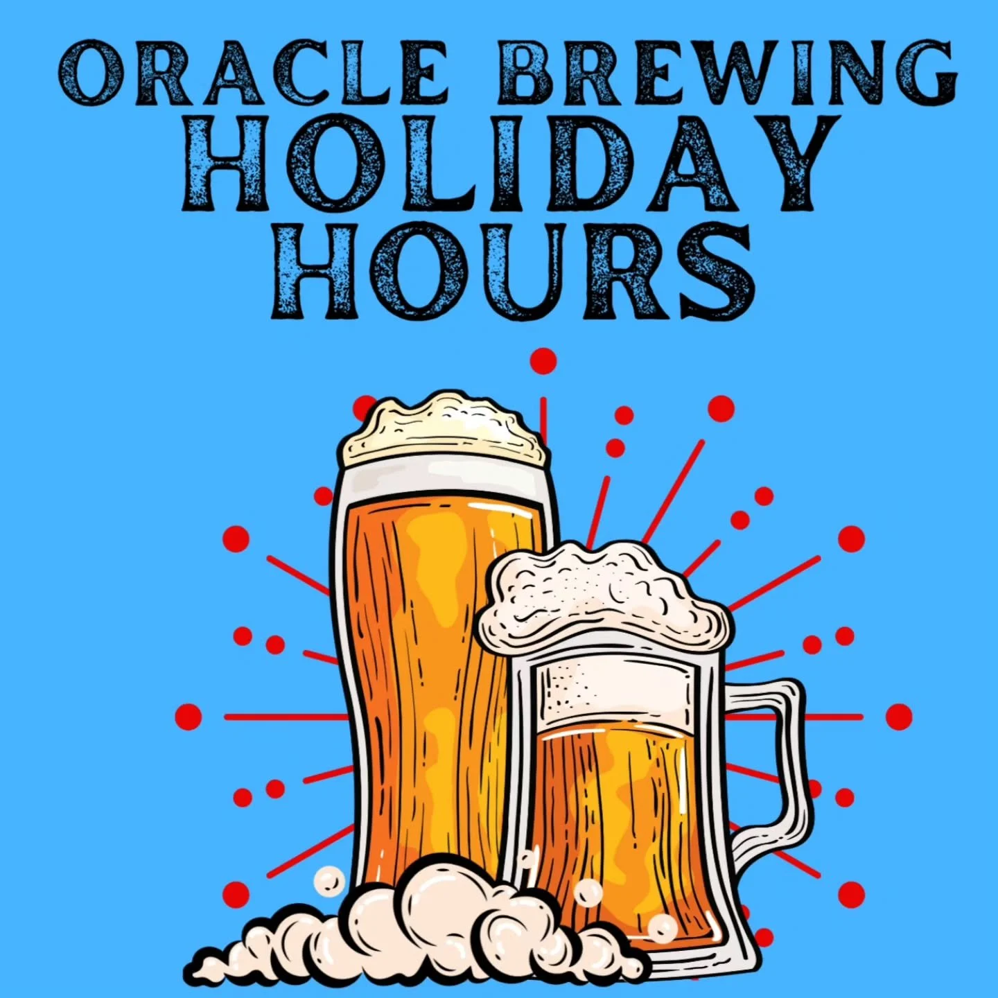 Thursday 7/3 Open 4pm - 10pm
Friday 7/4 Closed 🎇 
Saturday 7/5 Closed
Sunday 7/6 Open 12pm - 6pm
We hope everyone has a wonderful holiday weekend, and we'll be here Thursday &amp; Sunday to help keep you cool 😎