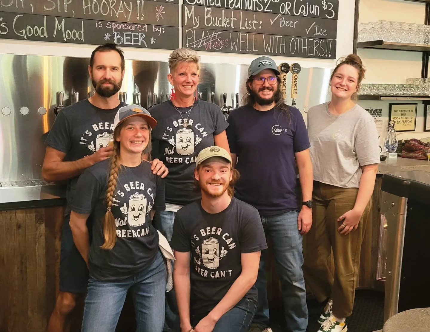 ​From all of us at Oracle Brewing, we're sending a huge THANK YOU to the people who make this place more than just a place: Our awesome staff, our loyal regulars, every new face, the amazing Saginaw community, and YOU!

​If it weren't for you, we wou