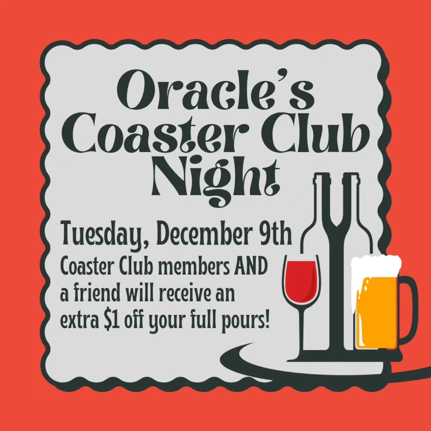 This Tuesday, members can share their draft deal with a friend! Not a member yet? Sign up at the bar or online 😉 🍻