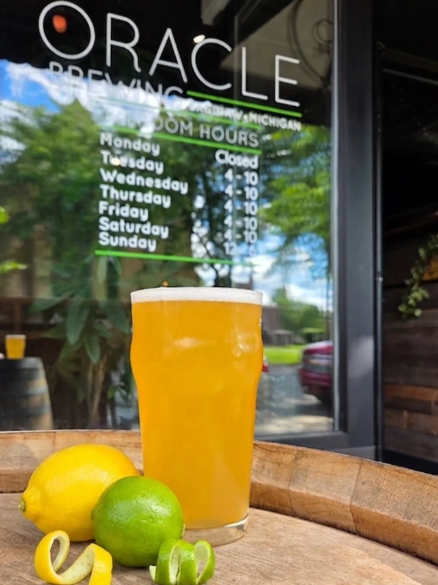 Sunshine in a glass ☀️🍈 Our Mexican lager just got a citrus glow-up &mdash; bright lemon, juicy lime, and that crisp lager finish you love. On tap now!