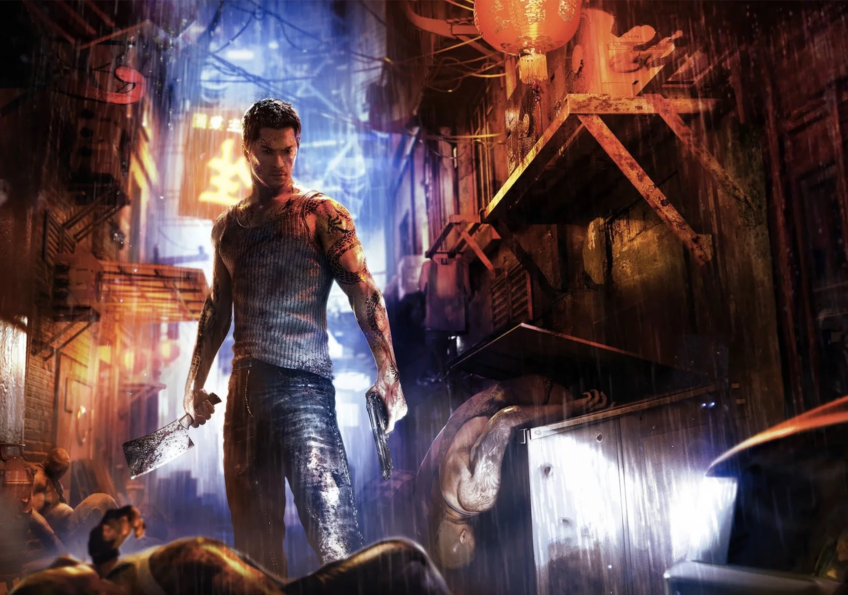 sleeping dogs artwork