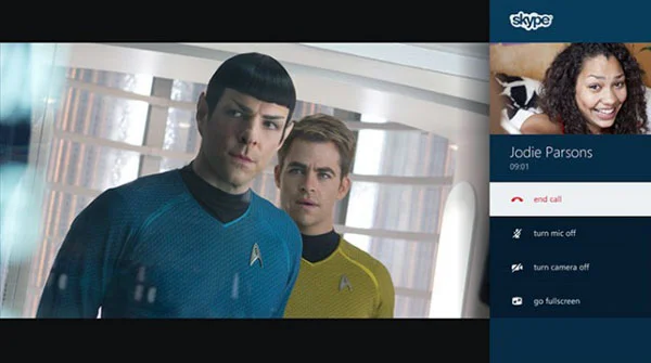 Xbox One Star Trek - Skype