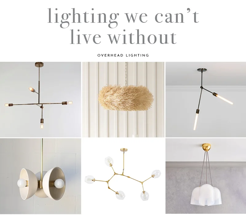 1. Katy Handmade Pendant | 2. Vero Pendant | 3. Reach Chandelier | 4. Beau Chandelier | 5. Thurston 5-Light Chandelier | 6. Duet Chandelier