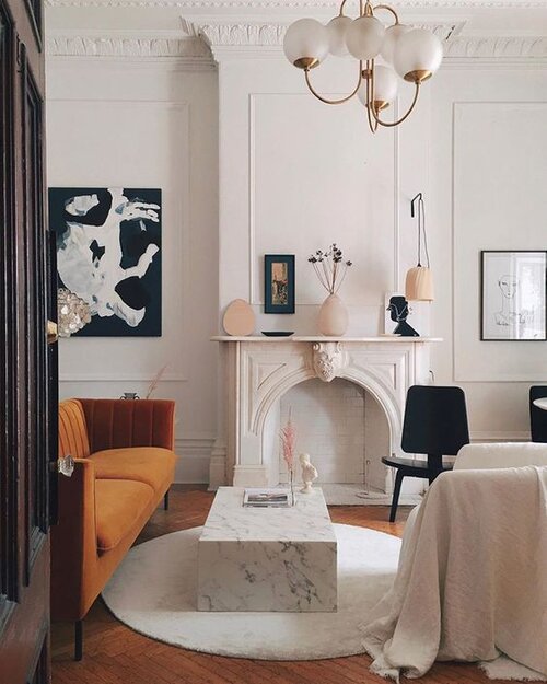 parisian modern interior 