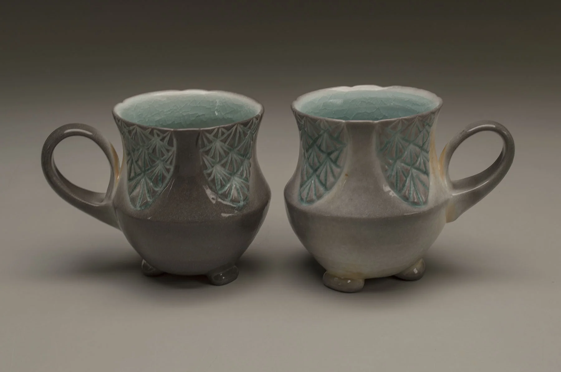 Cathedral Mug Pair