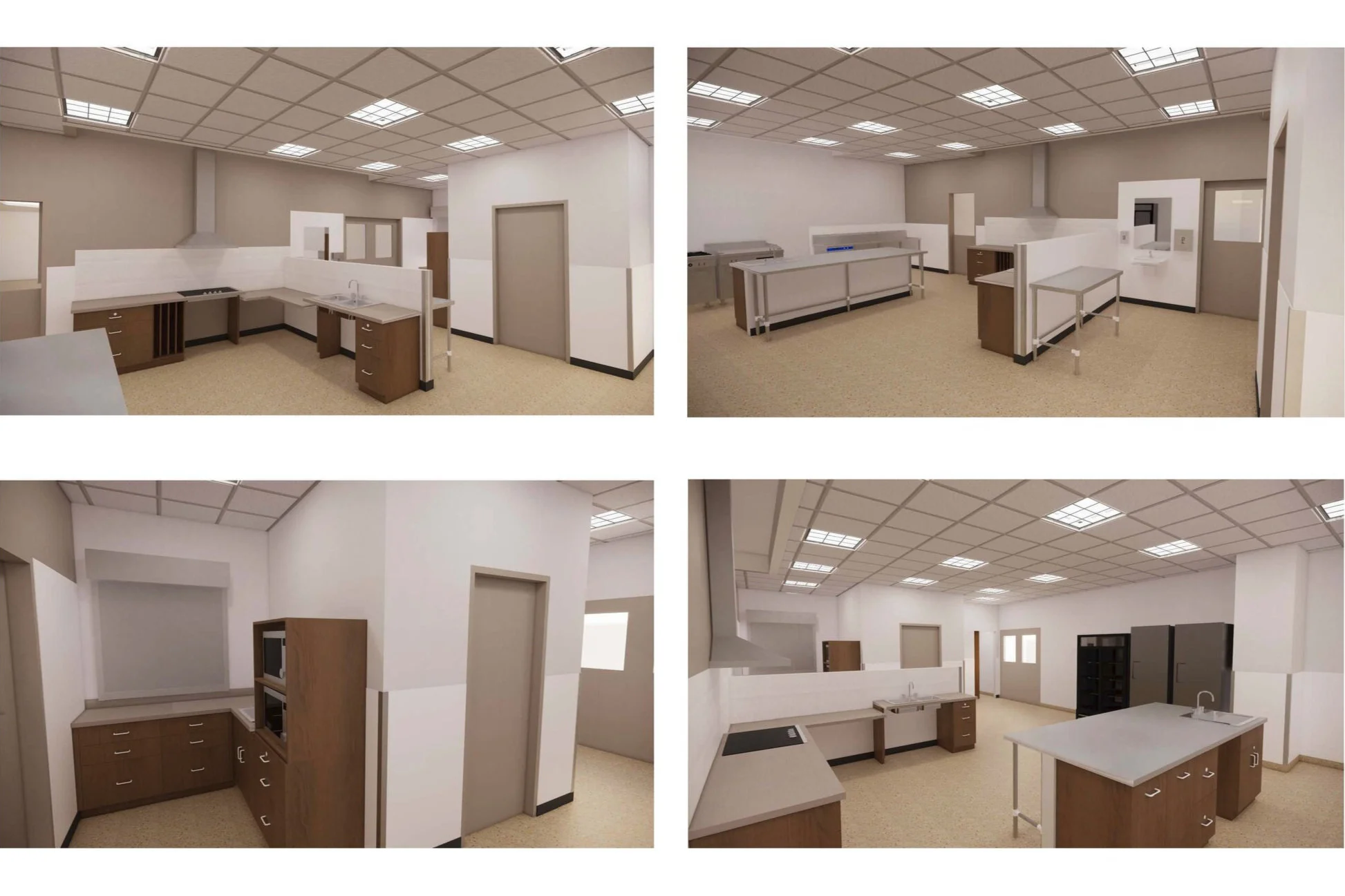 Final Kitchen 3D Design Rendering