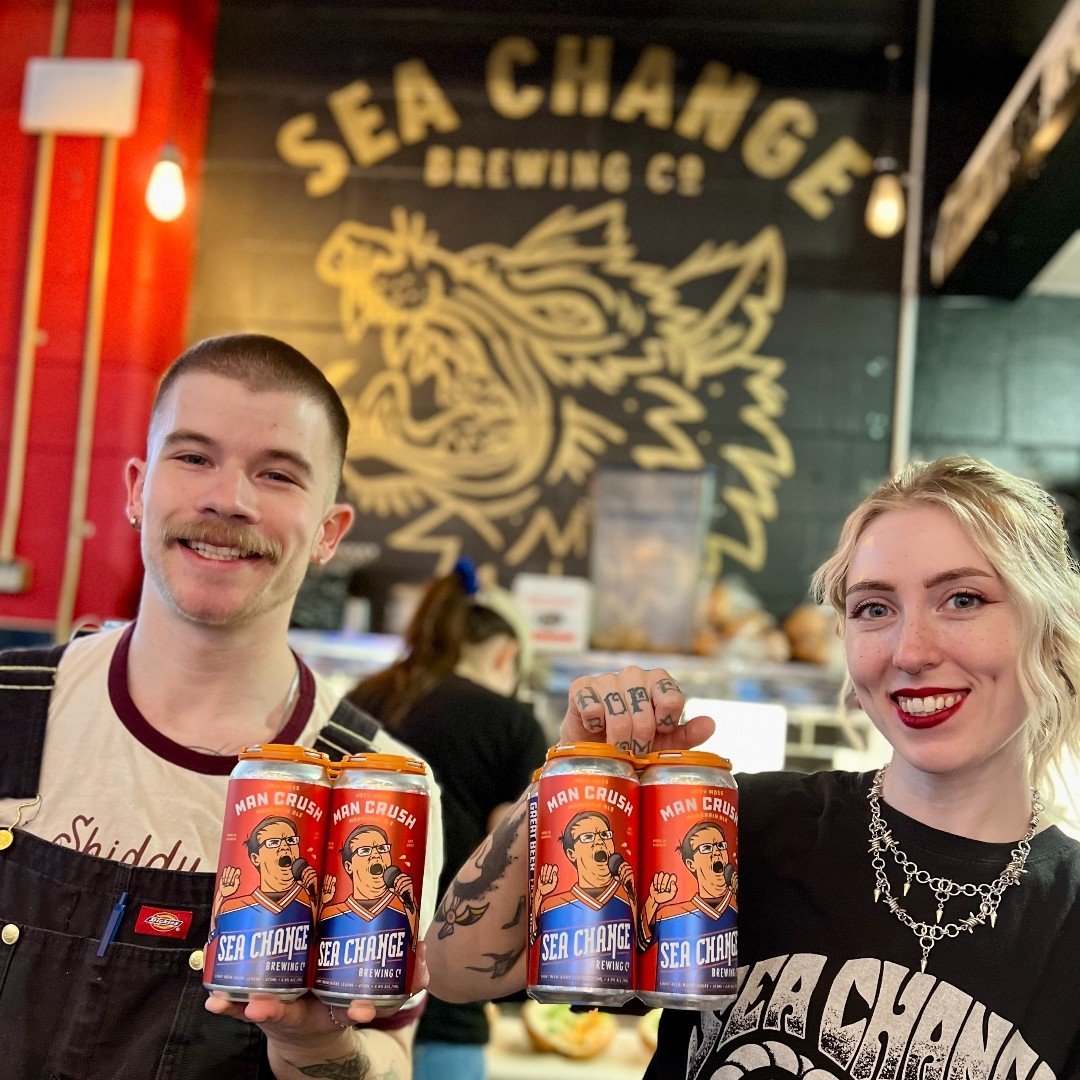 🎉 We are absolutely overwhelmed by the incredible response to the Joey Moss Man Crush Mandarin Ale that @seachangebrewingco launched last Friday! It's truly heartwarming to see how Joey Moss' legacy brings people together, celebrating all the wonder