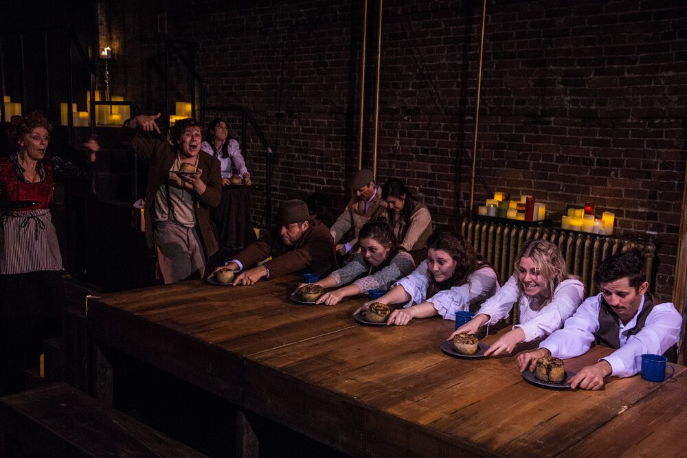  Sweeney Todd: The Demon Barber of Fleet Street. By: Stephen Sondheim. Dir: Chris Adams Lighting Des: Andie Lloyd. Costumes: Emily Fraser. Snapshots Collective. 2019 