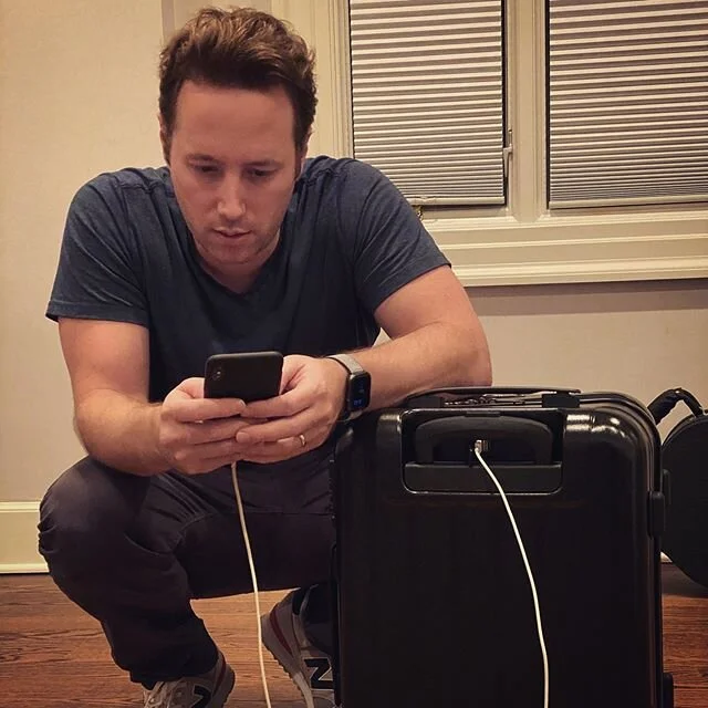 @itskatyamusic caught me enjoying my favorite new carry on. @genius_pack is awesome 👏🏻 Can&rsquo;t wait to take this guy to LA with me in less than 2 weeks!